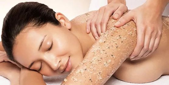 Exfoliación e hidratación corporal
